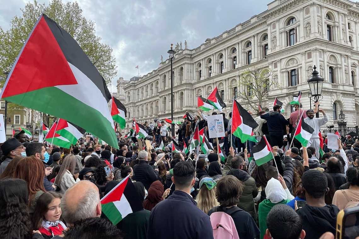 Londra: între 300.000 și 800.000 de oameni la marșul pentru pace în Palestina