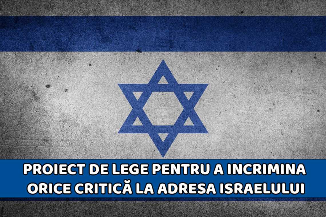 ITALIA: proiect de lege pentru a incrimina orice critică la adresa Israelului