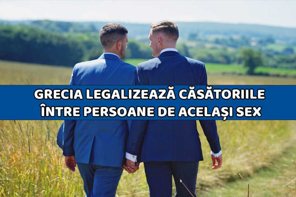 BOOM: Grecia legalizează căsătoriile între persoane de același sex