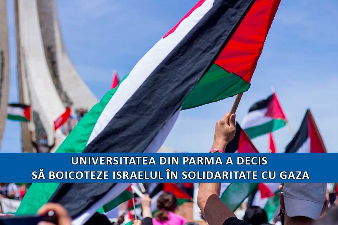 Universitatea din Parma a decis să boicoteze Israelul în solidaritate cu Gaza